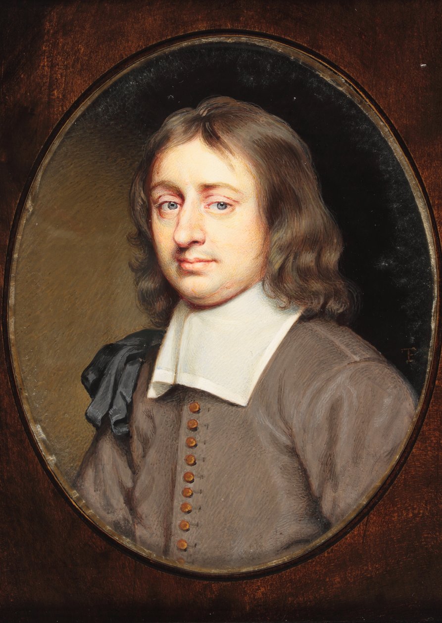 Christopher Simpson (akvarell pergamen) alkotó: Thomas Flatman