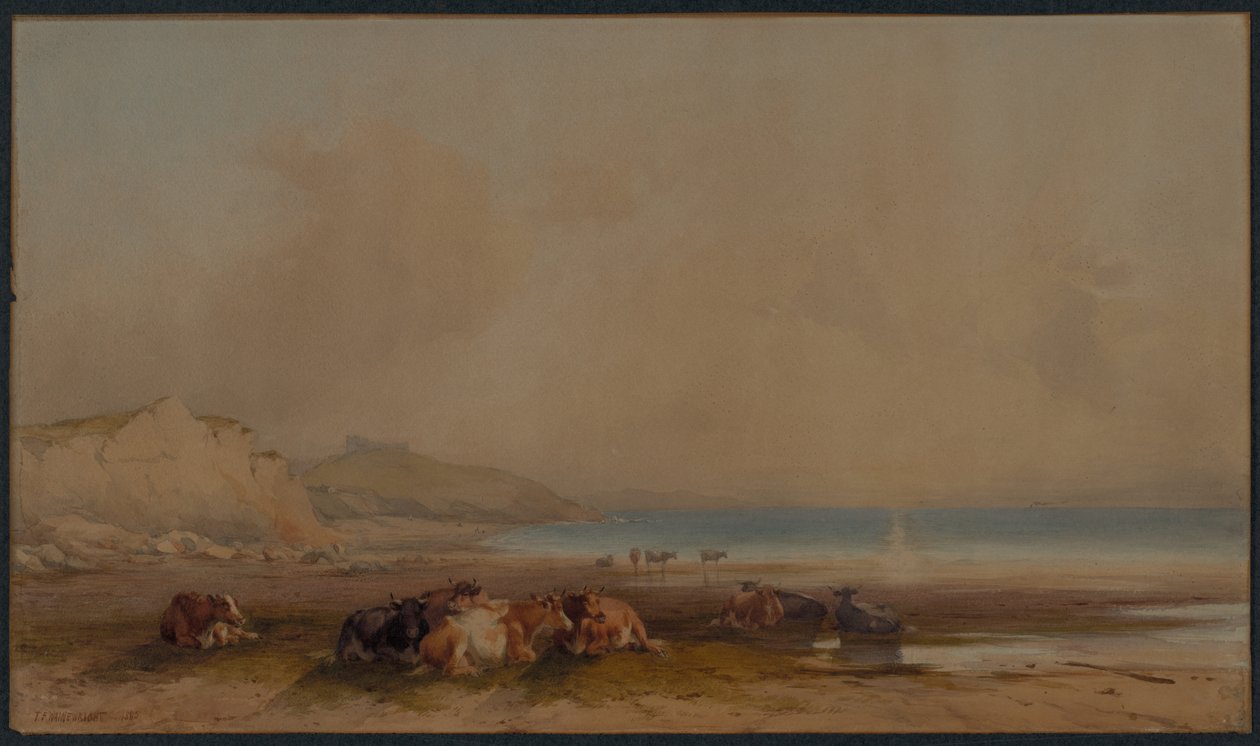 Táj, 1885. alkotó: Thomas Francis Wainwright
