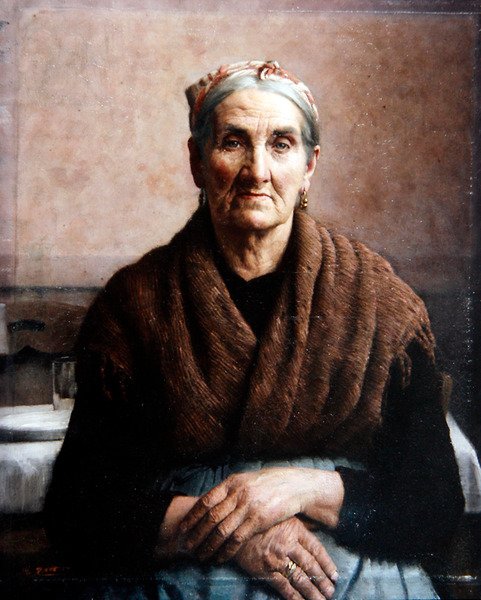 Madame Dafashno (olaj, vászon) alkotó: Thomas Frederick Mason Sheard