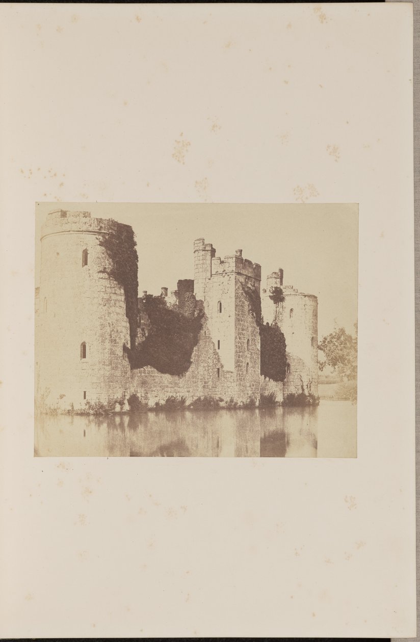Bodiam Castle, Sussex, délkelet felől alkotó: Thomas G. Mackinlay