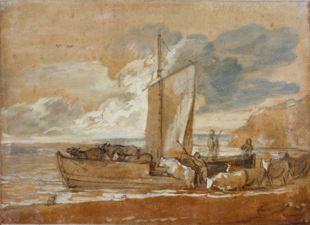 Egy marhakomp, 1784-1788. alkotó: Thomas Gainsborough