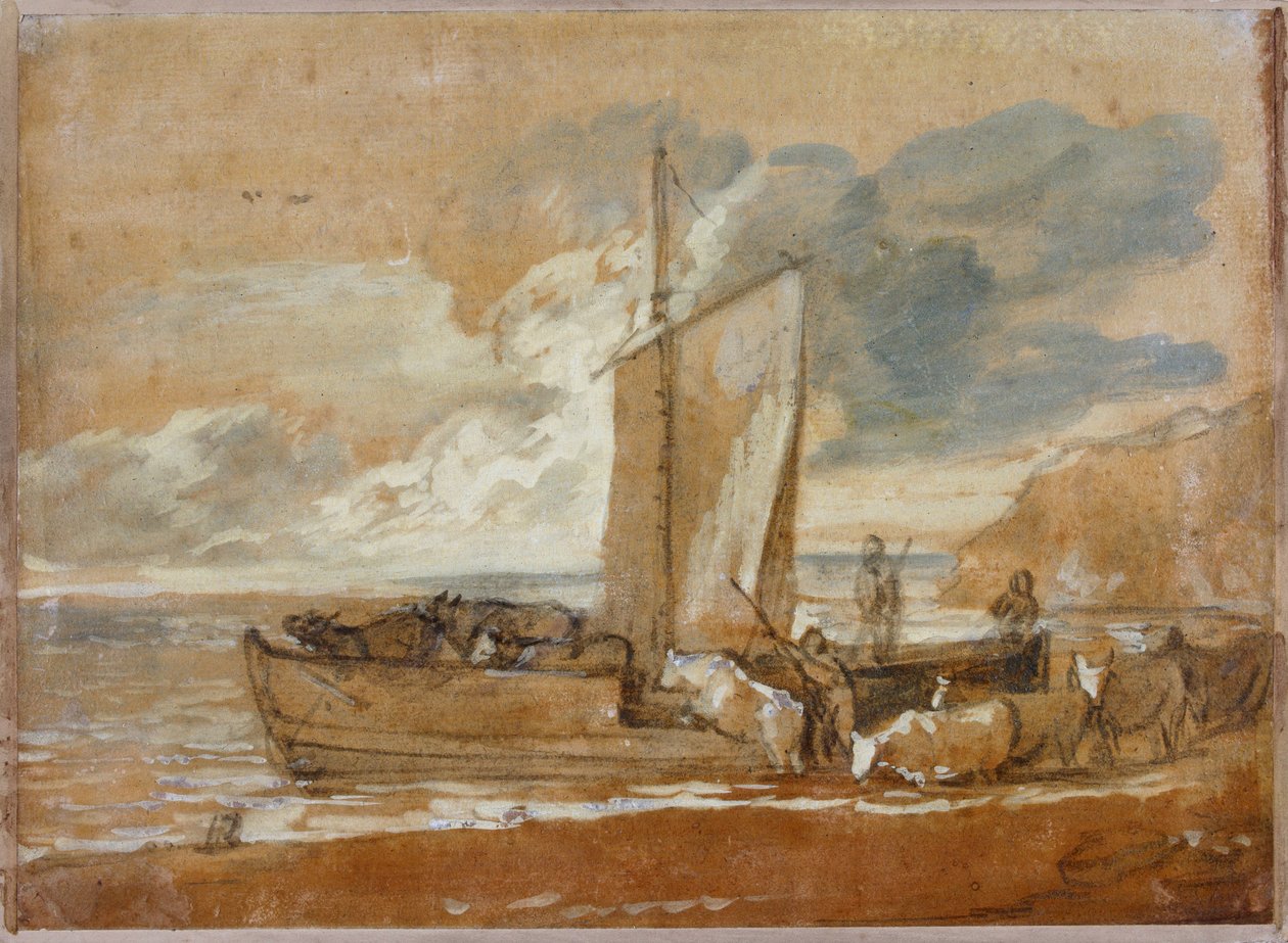 Egy marhakomp, 1784-1788 alkotó: Thomas Gainsborough