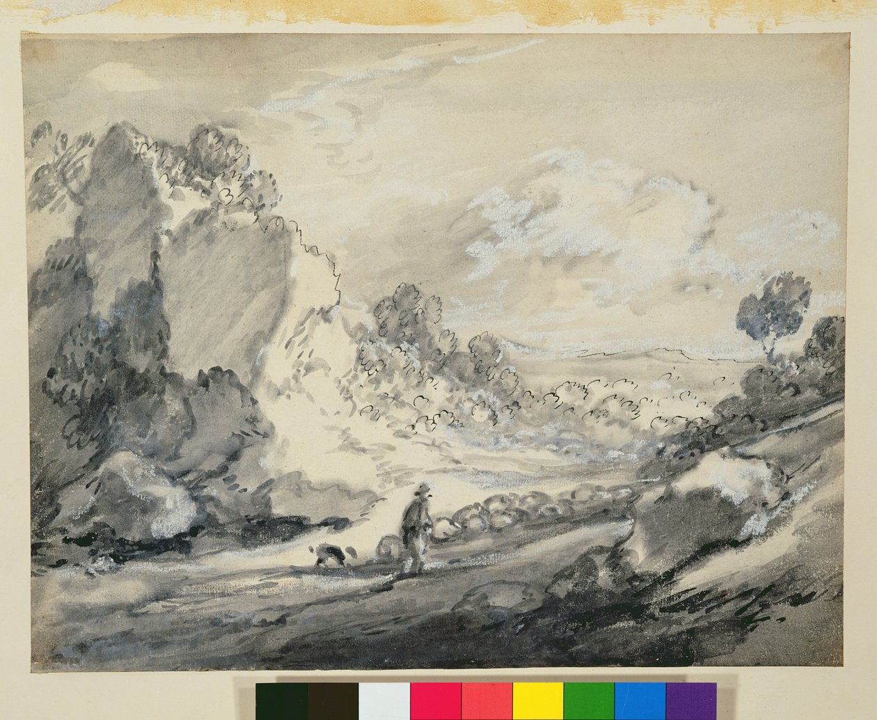 Egy pásztor és nyája alkotó: Thomas Gainsborough