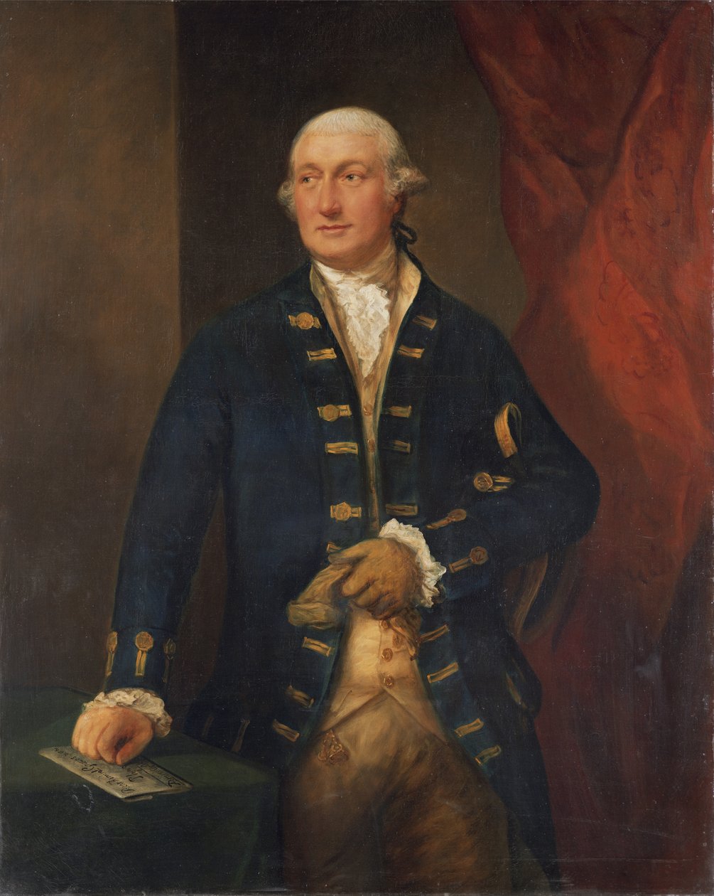 Thomas Graves admirális, 1785 alkotó: Thomas Gainsborough