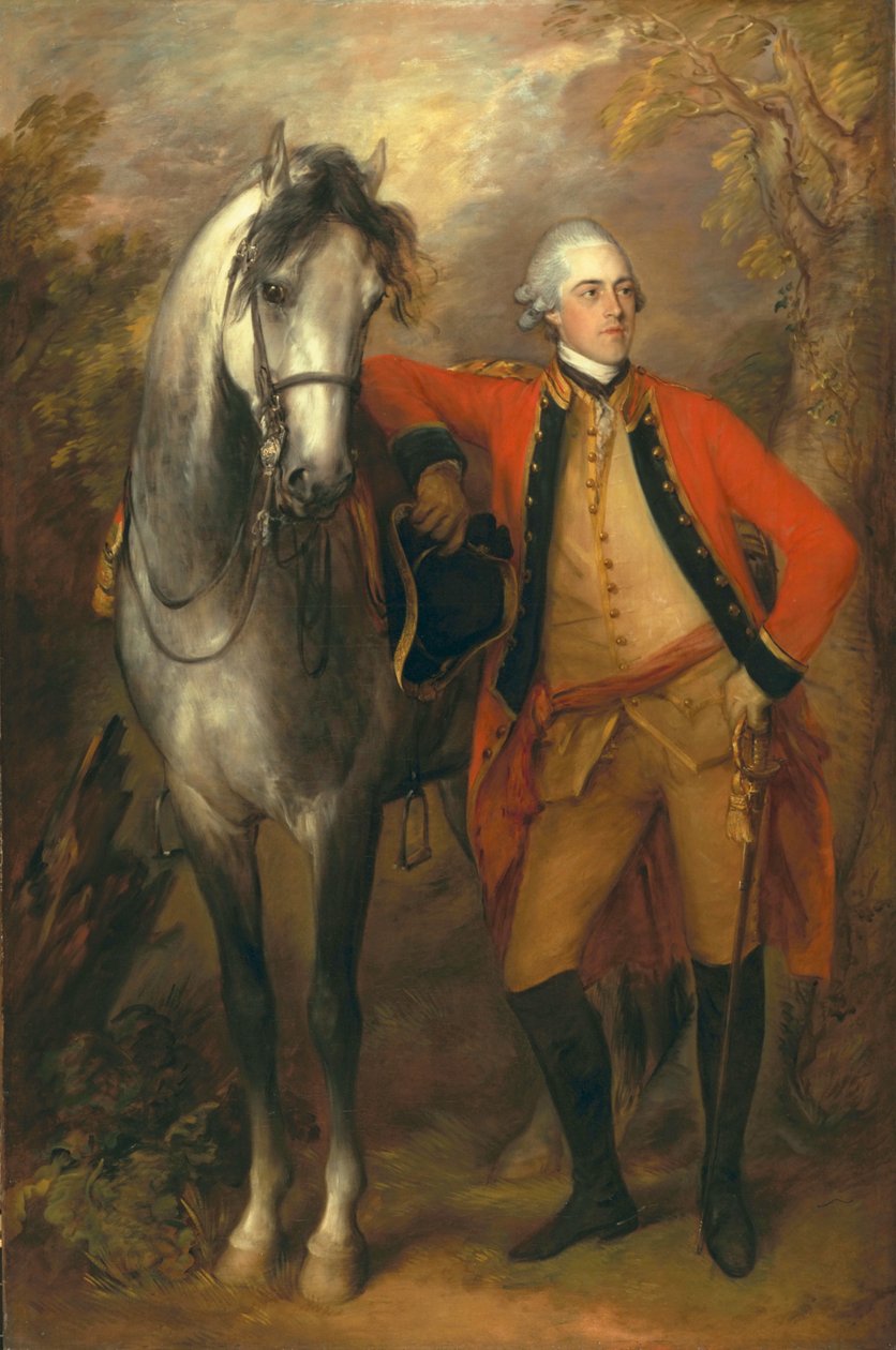 Edward, Viscout Ligonier, 1770 alkotó: Thomas Gainsborough