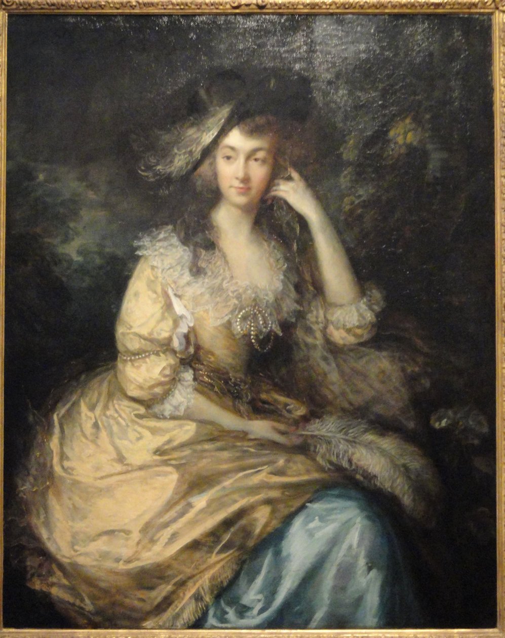 Frances Susanna, Lady de Dunstanville, Thomas Gainsborough, 1786 körül - Corcoran Gallery of Art - DSC01332 alkotó: Thomas Gainsborough