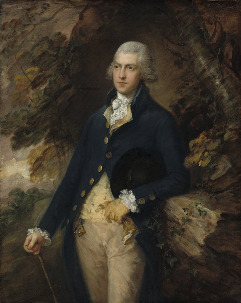 Francis Bassett, Lord de Dunstanville, 1786 körül (olaj, vászon) alkotó: Thomas Gainsborough