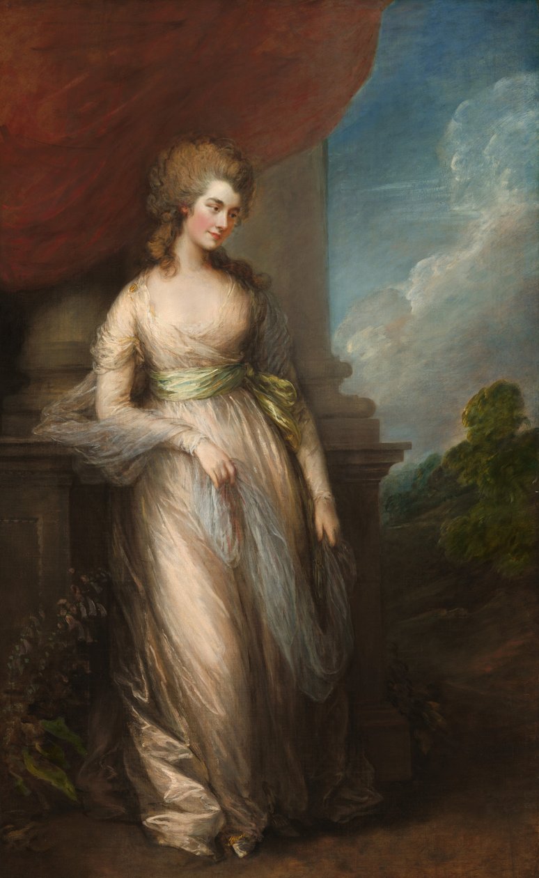 Georgiana, Devonshire hercegnője, 1783. alkotó: Thomas Gainsborough