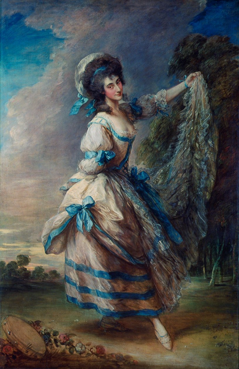 Giovanna Baccelli, 1782 alkotó: Thomas Gainsborough