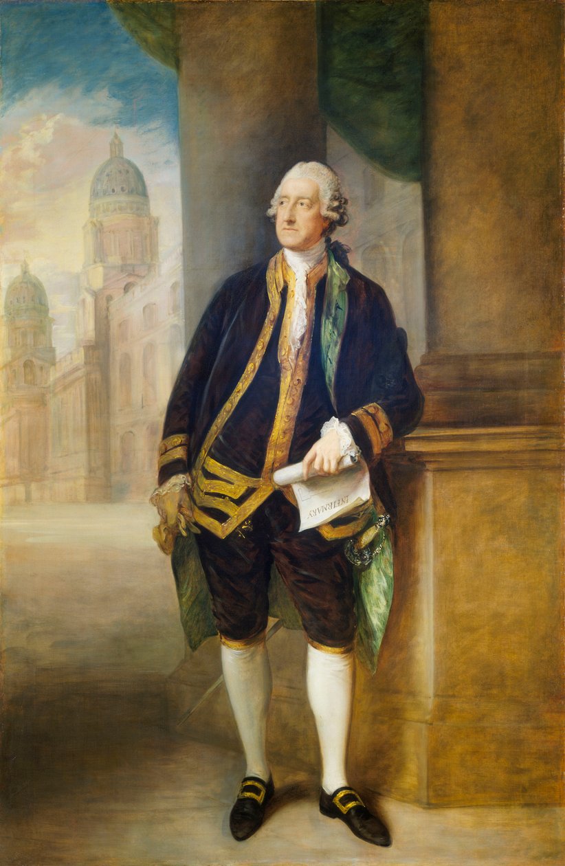 John Montagu, Sandwich 4. grófja alkotó: Thomas Gainsborough