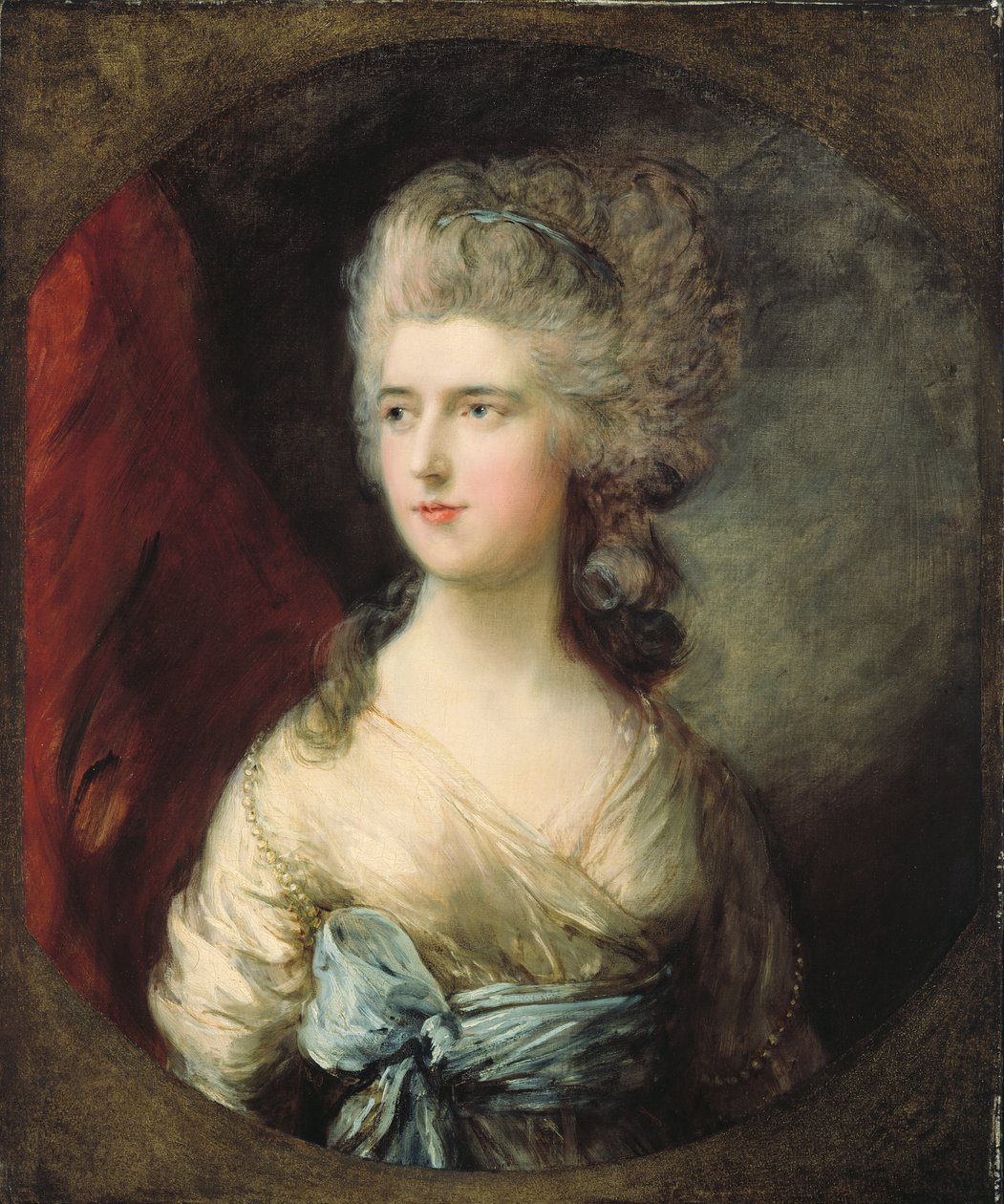 Lady Anna Horatia Waldegrave, 1783 körül alkotó: Thomas Gainsborough
