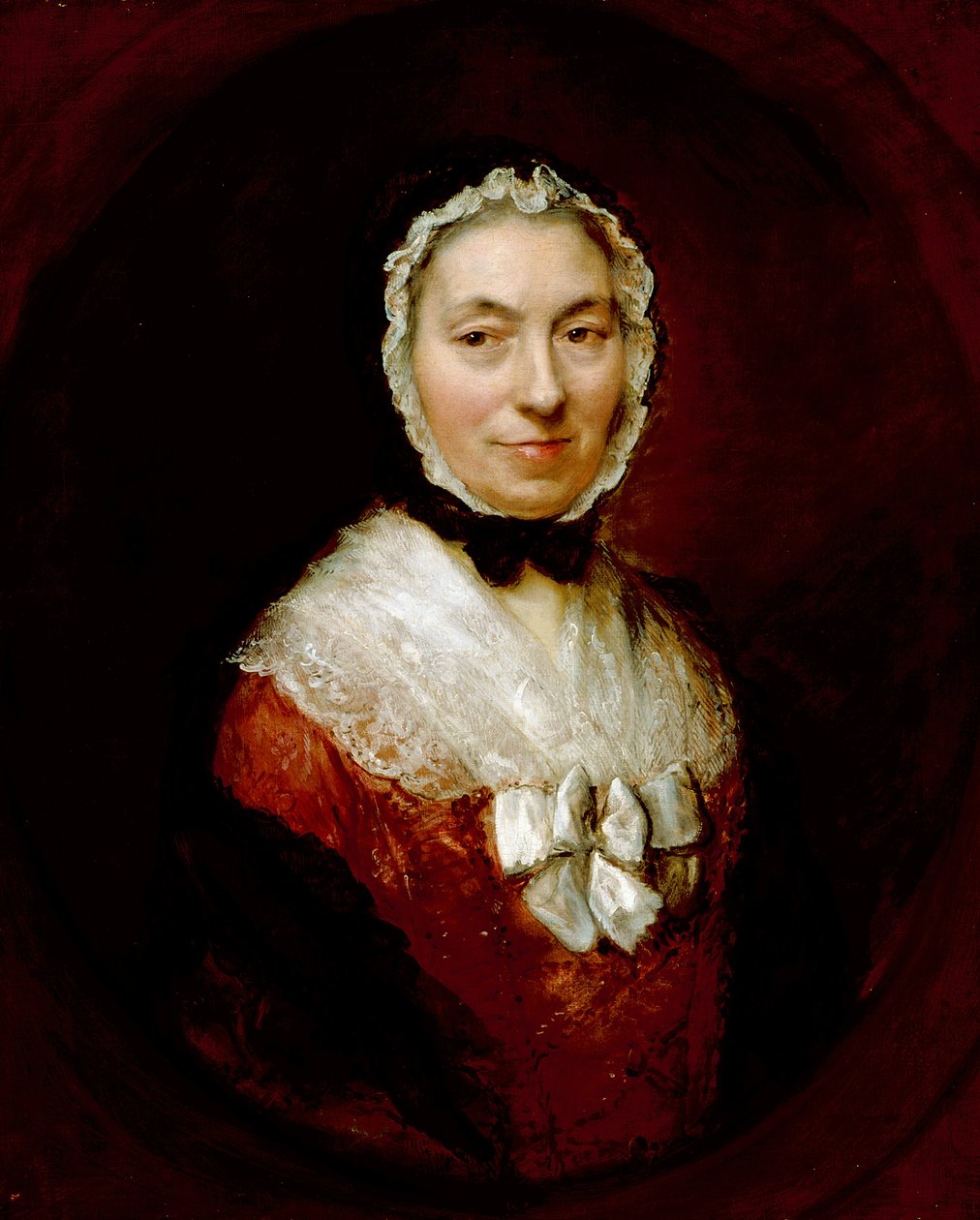 Lady In A Mob sapka (olaj, vászon) alkotó: Thomas Gainsborough