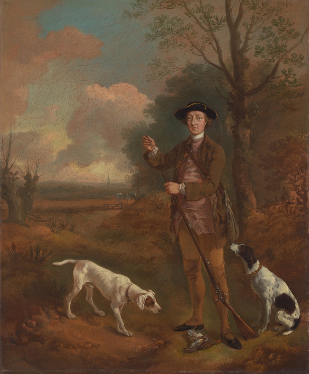 John Dade őrnagy, Tannington, Suffolk alkotó: Thomas Gainsborough