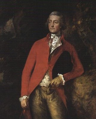 William Tennant őrnagy, Needwood House, Staffordshire (olaj, vászon) alkotó: Thomas Gainsborough