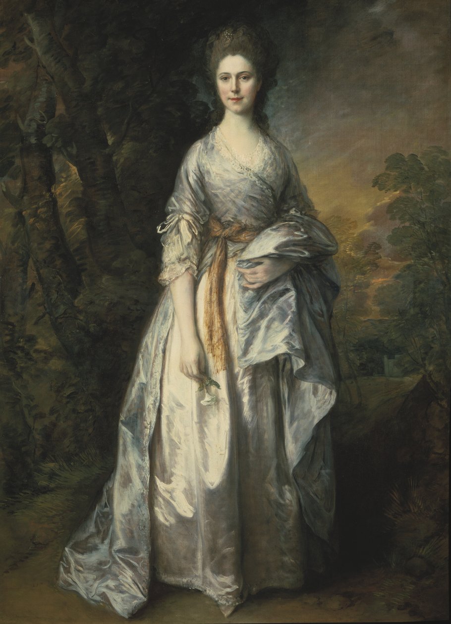 Maria Marowe (szül. Wilmot), Lady Eardley de Spalding – Lady Maria Eardley of Spalding (1743-1794), Gainsborough, Thomas (1727-1788). Olajfestmény. Mérete: 215x149 cm. Nemzeti Múzeum Stockholm alkotó: Thomas Gainsborough