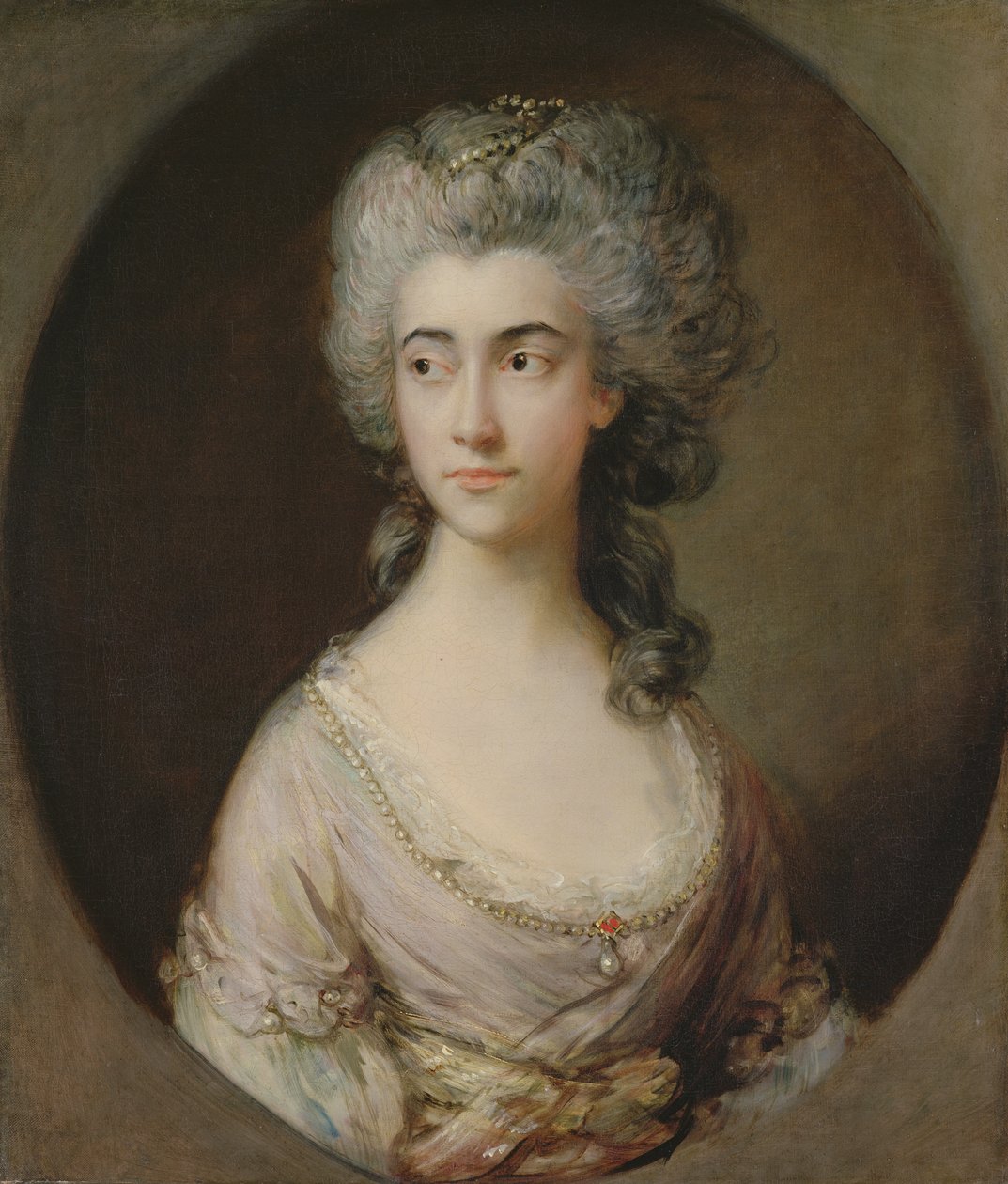 Mary Heberden, 1777 körül (olaj, vászon) alkotó: Thomas Gainsborough