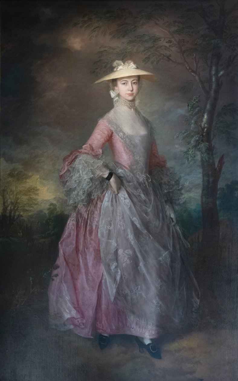 Mary grófnő Howe alkotó: Thomas Gainsborough