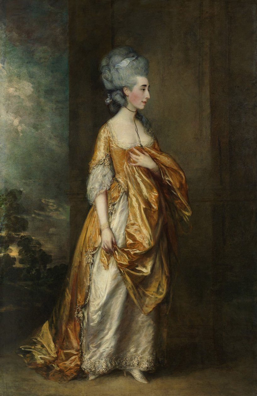 Mrs.Grace Dalrymple Elliott alkotó: Thomas Gainsborough