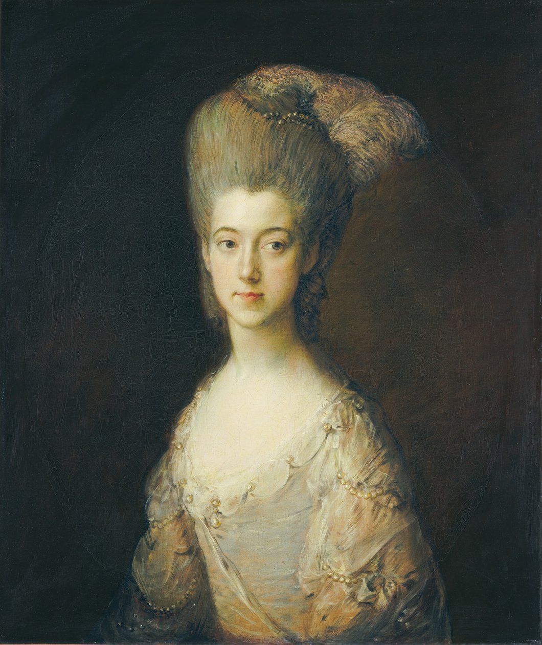 Mrs. Paul Cobb Methuen, c. 17761777. alkotó: Thomas Gainsborough