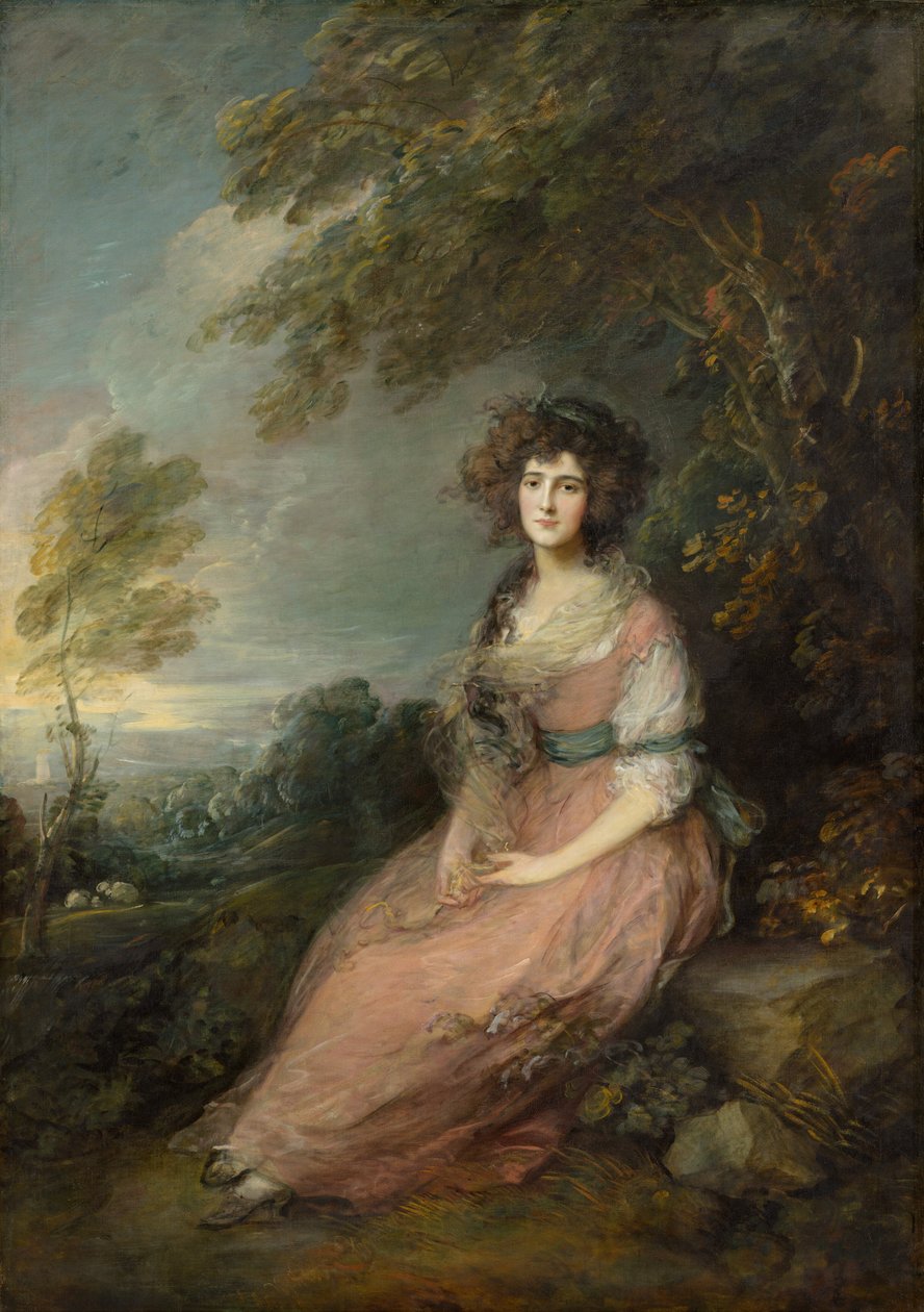 Mrs. Richard Brinsley Sheridan alkotó: Thomas Gainsborough