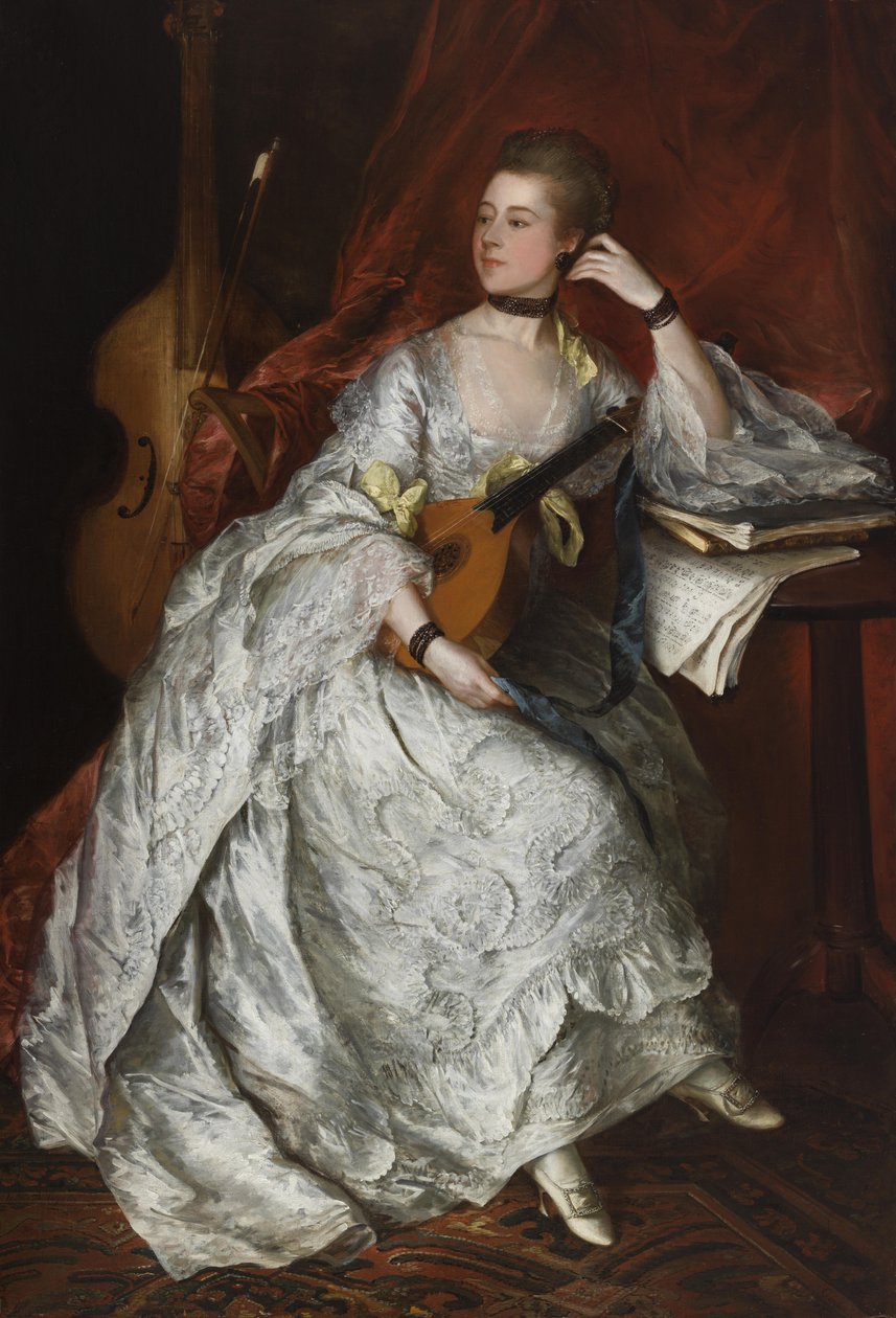 Ann Ford (később Mrs.Philip Thicknesse) portréja alkotó: Thomas Gainsborough