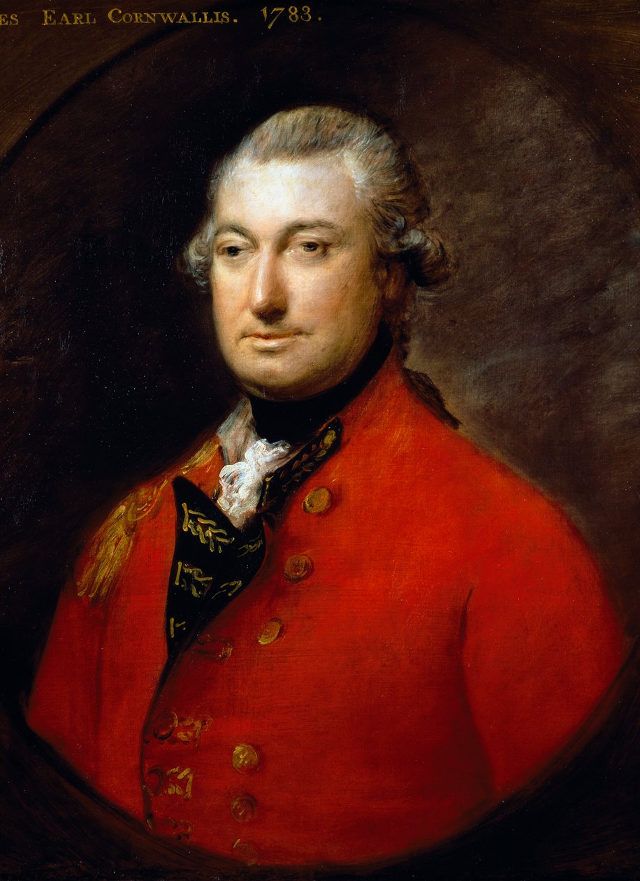 Charles Cornwallis portréja (London alkotó: Thomas Gainsborough