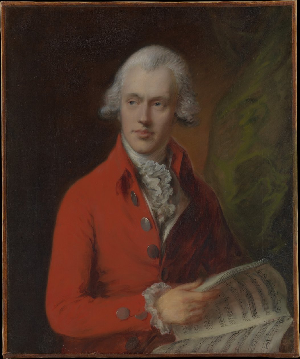 Charles Rousseau Burney (1747–1819) portréja alkotó: Thomas Gainsborough