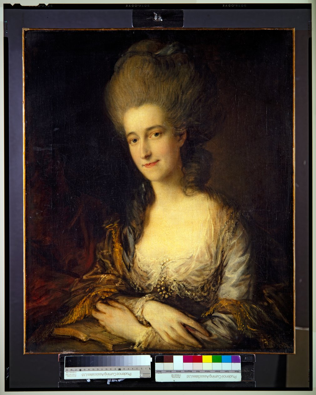 Dorothea, Lady Eden portréja alkotó: Thomas Gainsborough