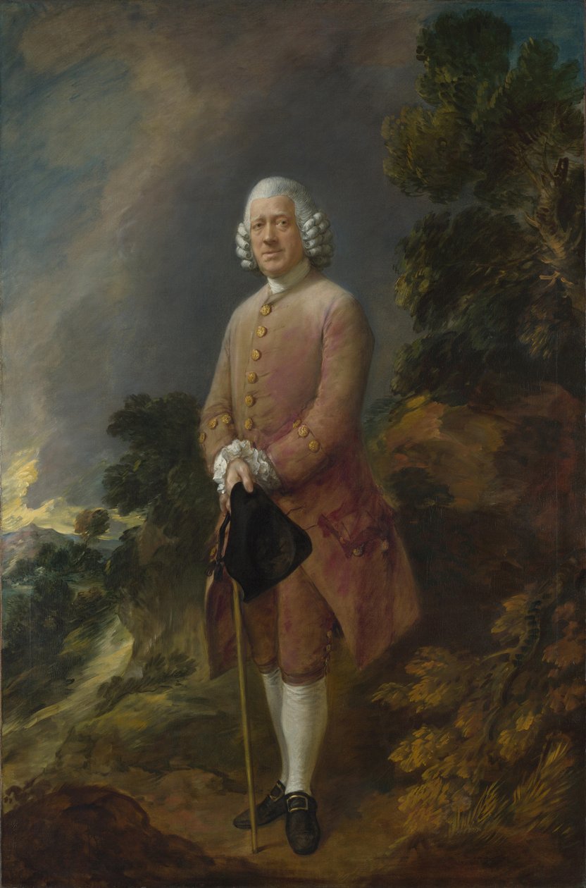 Dr. Ralph Schomberg portréja 1714-1792, 1770 körül. alkotó: Thomas Gainsborough
