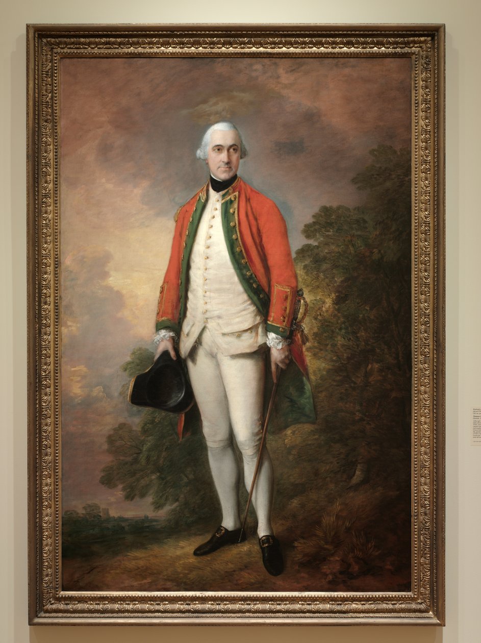 George Pitt, First Lord Rivers portréja, 1768-1769 körül alkotó: Thomas Gainsborough