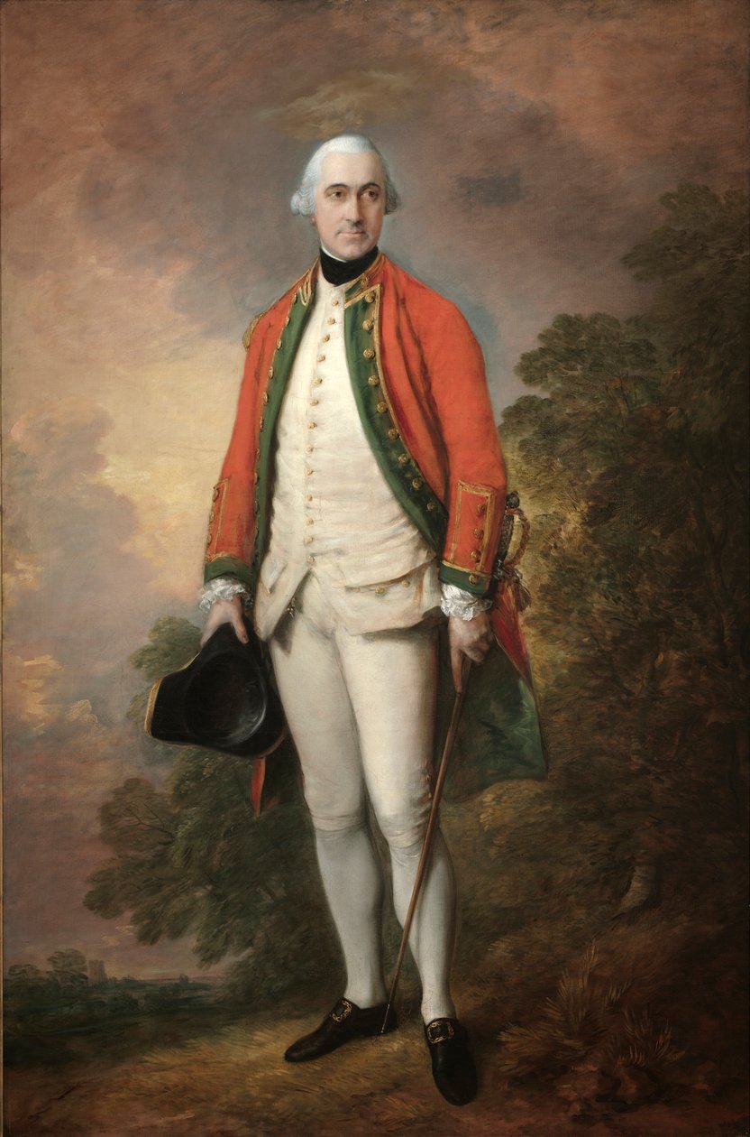 George Pitt portréja, First Lord Rivers c. 1768-1769. alkotó: Thomas Gainsborough