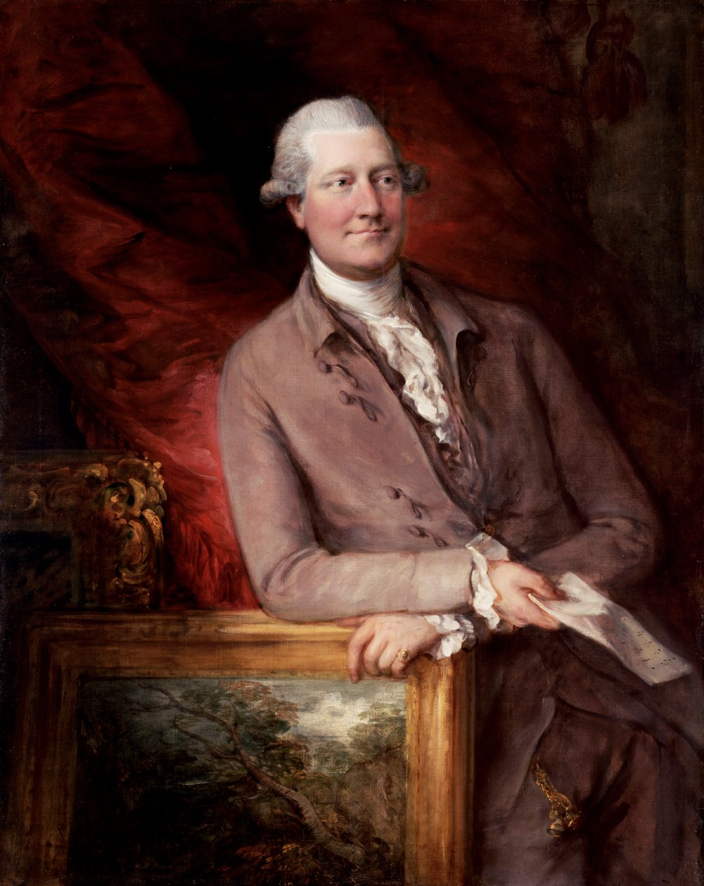 James Christie (1730-1803) portréja alkotó: Thomas Gainsborough