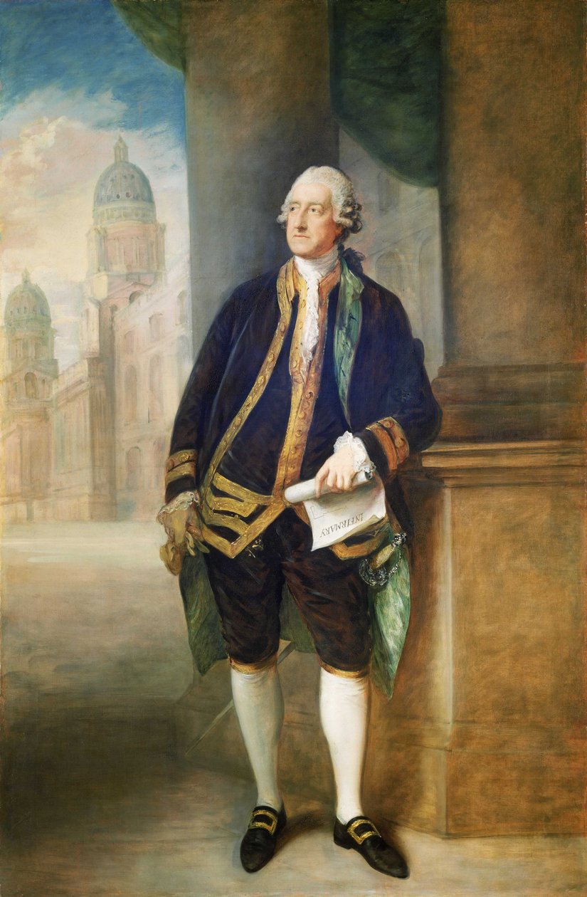 John Montagu, Sandwich 4. grófjának portréja alkotó: Thomas Gainsborough