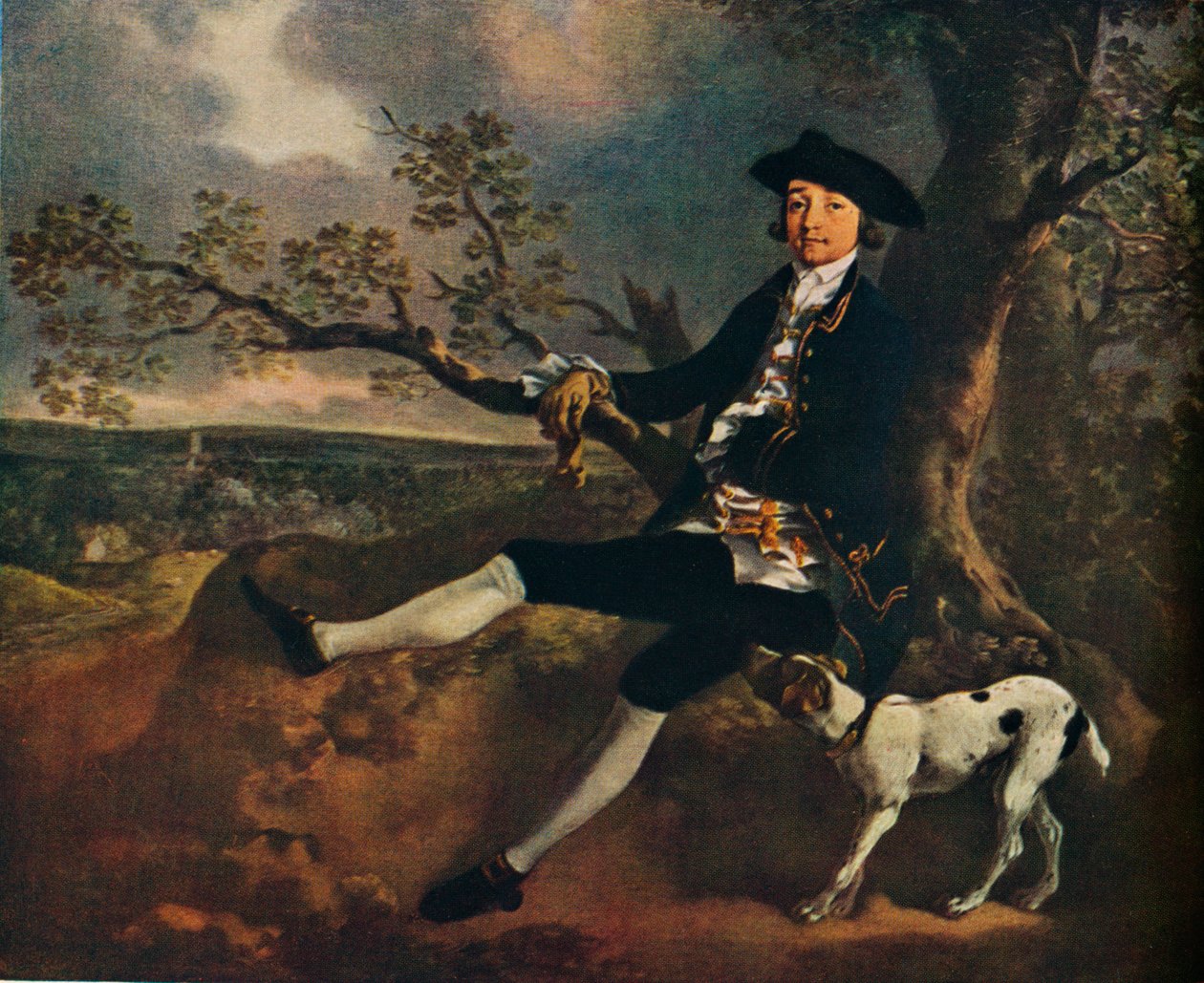 John Plampin portréja, Thomas Gainsborough, 1752-1755, 1936. alkotó: Thomas Gainsborough