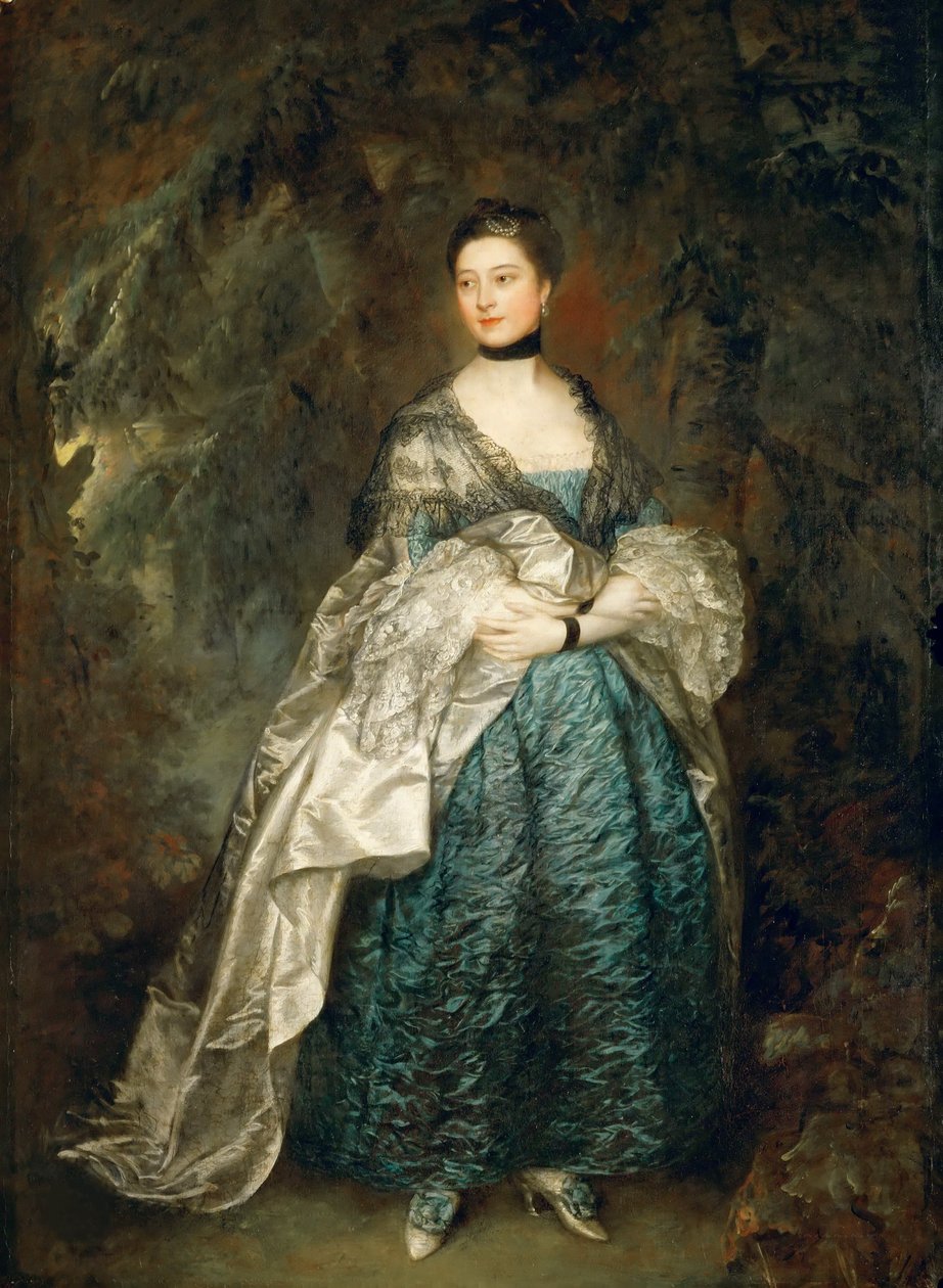Lady Alston portréja, Gertrude Durnford 1731-1807, 1760. alkotó: Thomas Gainsborough