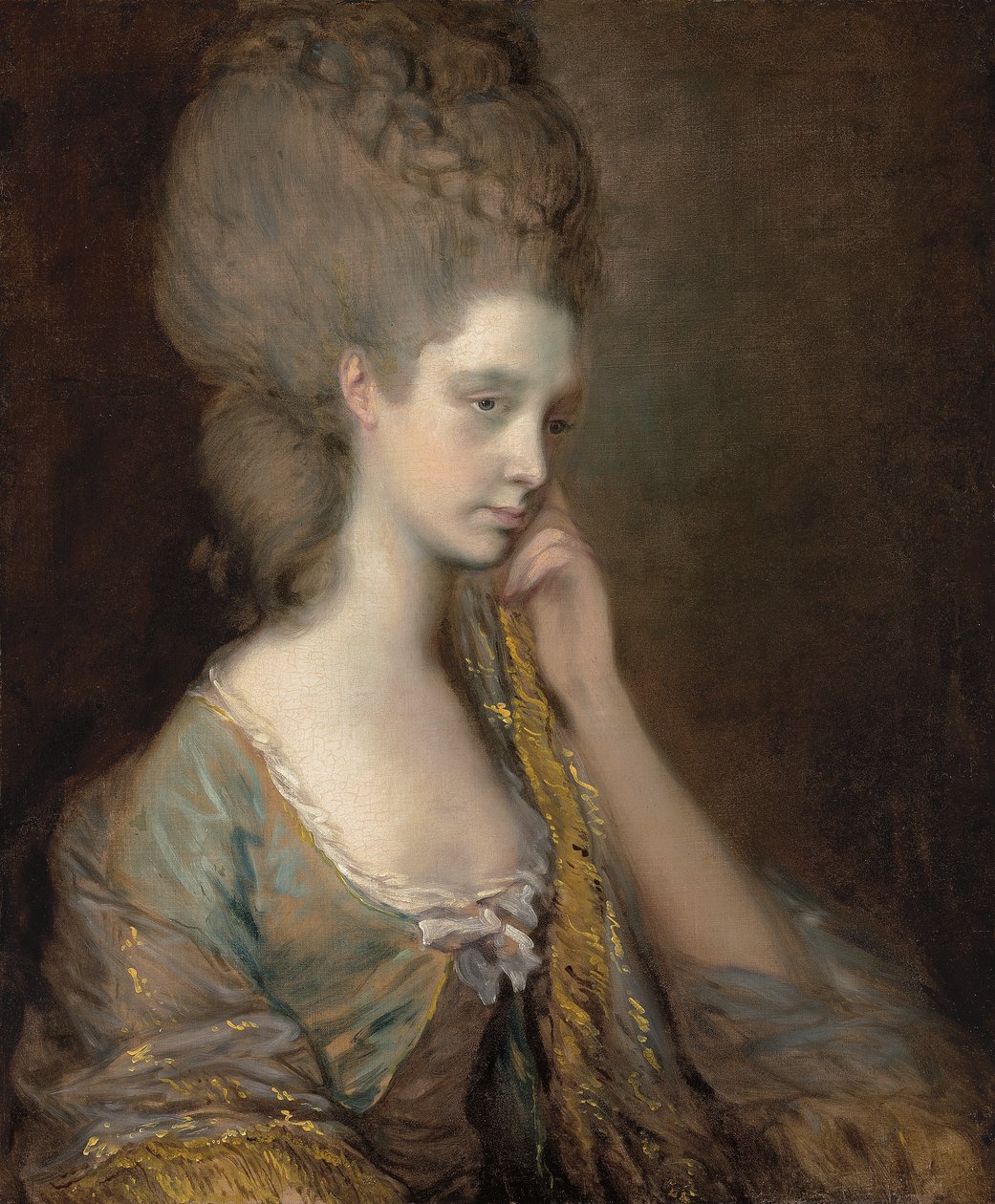 Lady Anne Thistlethwaite, Chesterfield grófnő portréja alkotó: Thomas Gainsborough