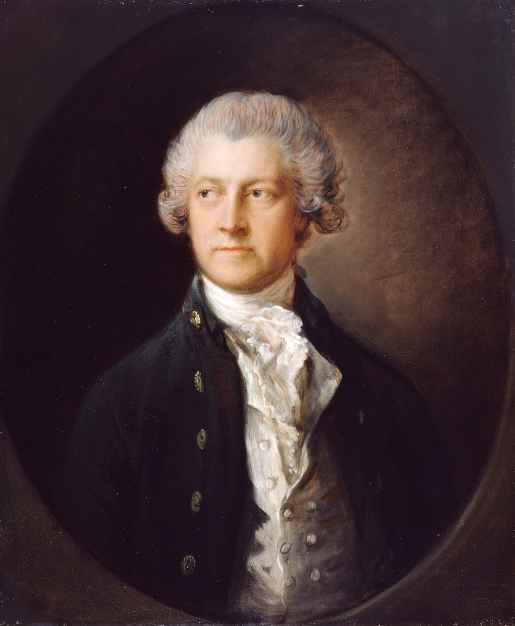 Lewis Bagot, Bristoli püspök 1740-1802 portréja. alkotó: Thomas Gainsborough