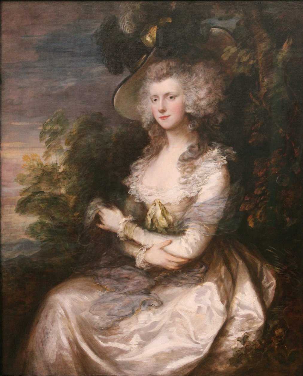 Thomas Hibbert asszony portréja alkotó: Thomas Gainsborough