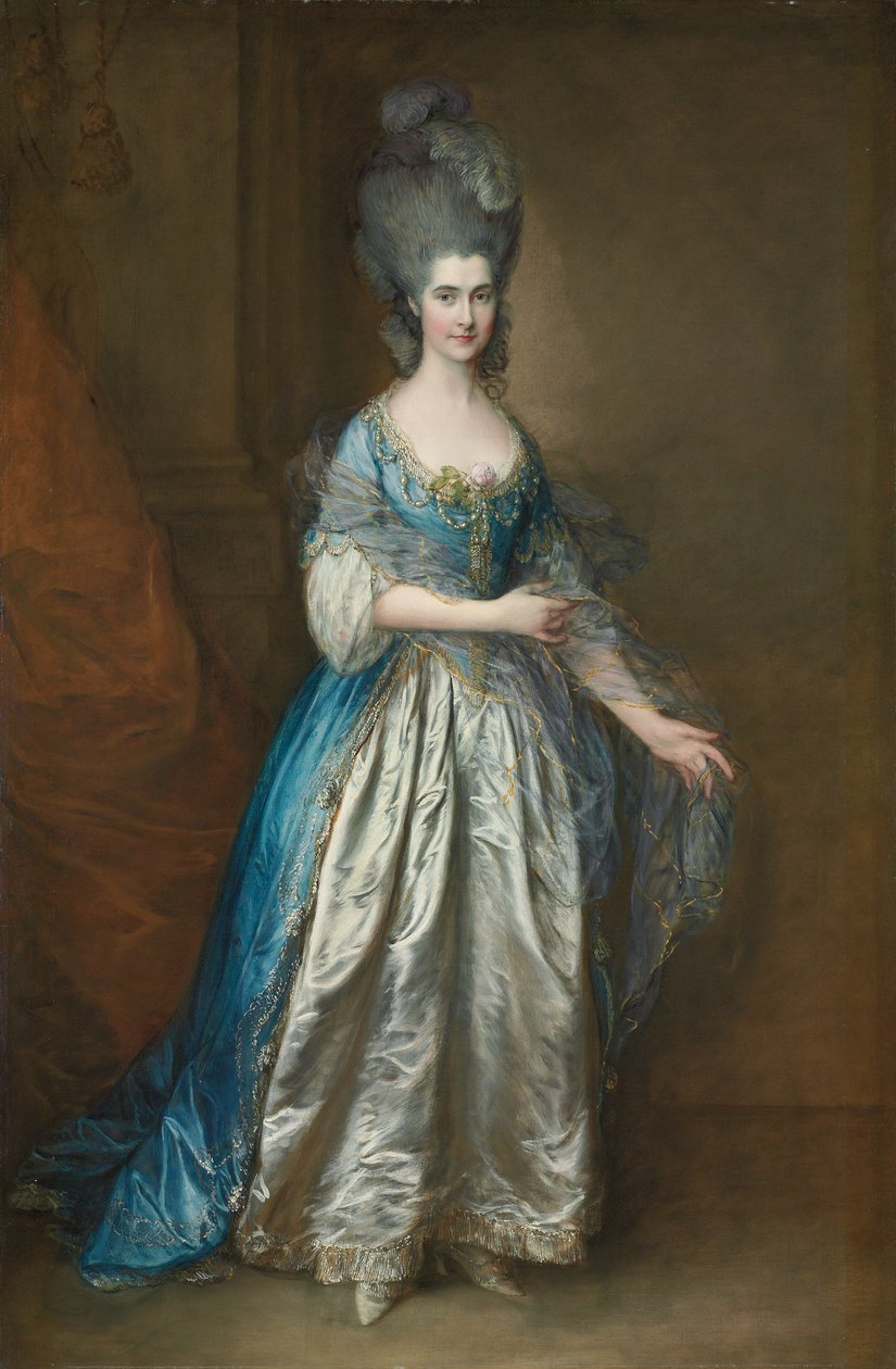 Mrs. William Villebois portréja alkotó: Thomas Gainsborough