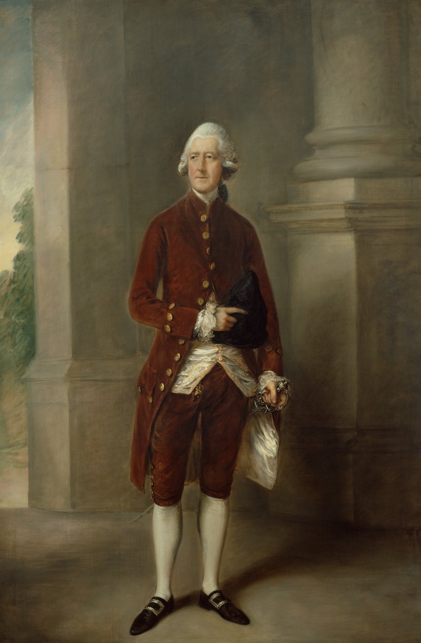 Sir Charles Gould portréja alkotó: Thomas Gainsborough