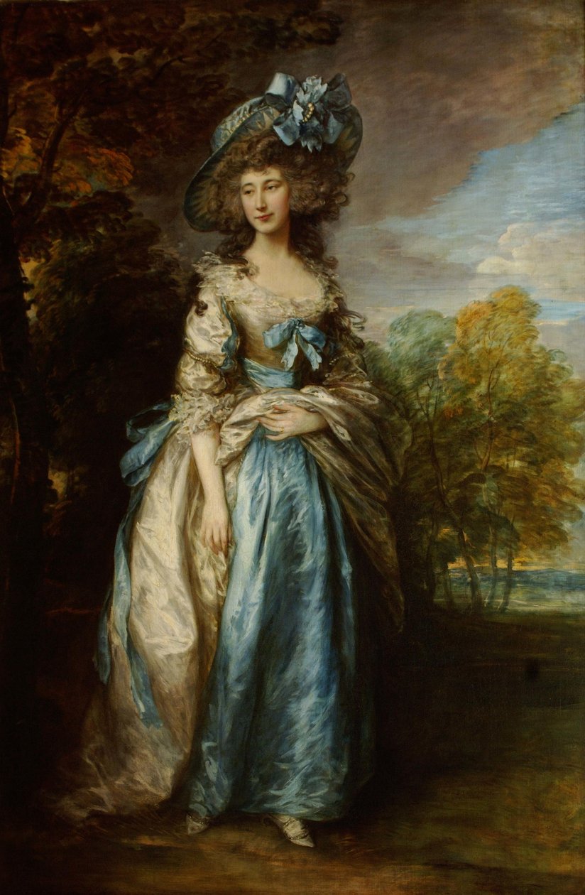 Sophia Charlotte Digby, Lady Sheffield portréja alkotó: Thomas Gainsborough