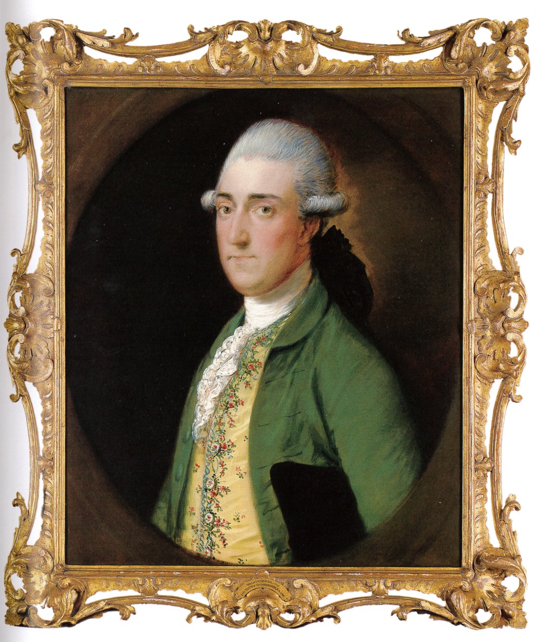 A gloucestershire-i Mickleton Manor Walwyn Graves portréja alkotó: Thomas Gainsborough