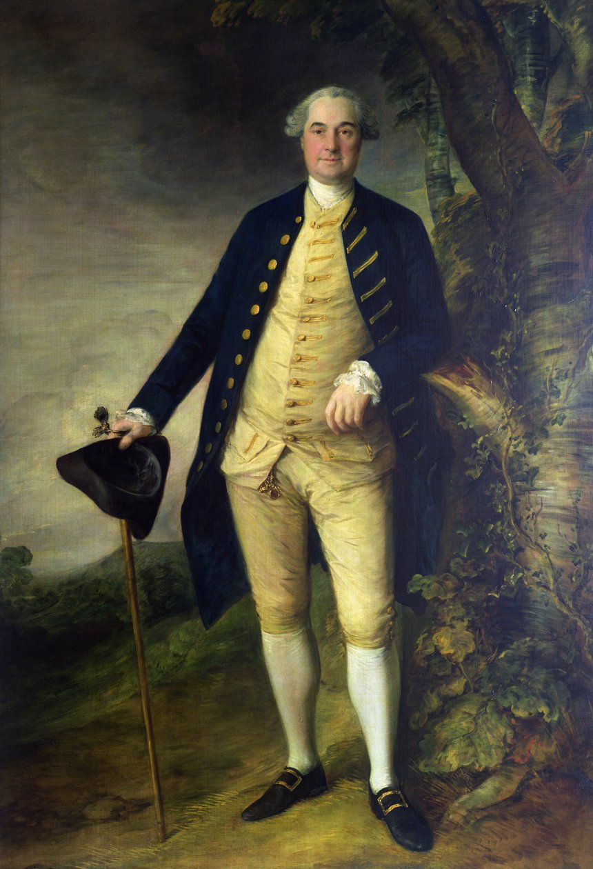 William Hall, Gage 2. vikomt portréja alkotó: Thomas Gainsborough