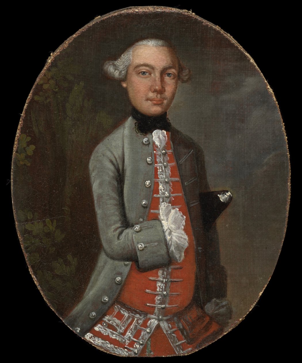 Egy úriember portréja, 1745-48 körül alkotó: Thomas Gainsborough