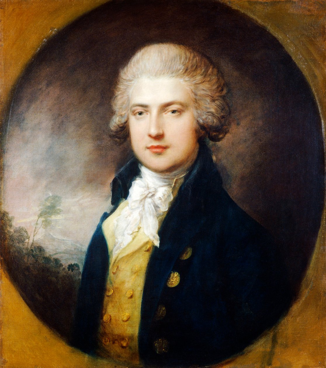 A walesi herceg egyik társának portréja, 1781 alkotó: Thomas Gainsborough