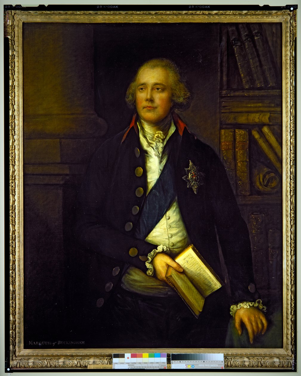 Buckingham márki portréja alkotó: Thomas Gainsborough