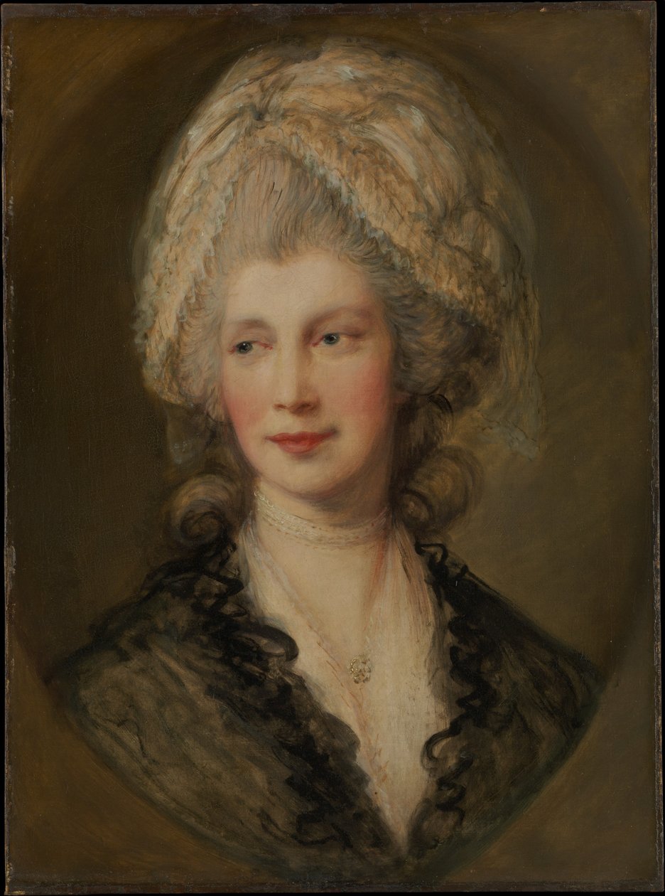 Charlotte királynő alkotó: Thomas Gainsborough