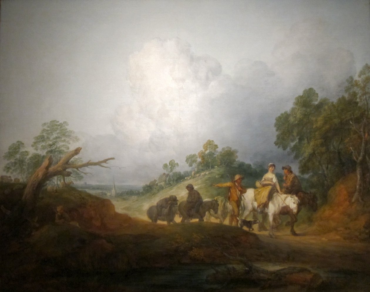 Visszatérés a piacról alkotó: Thomas Gainsborough