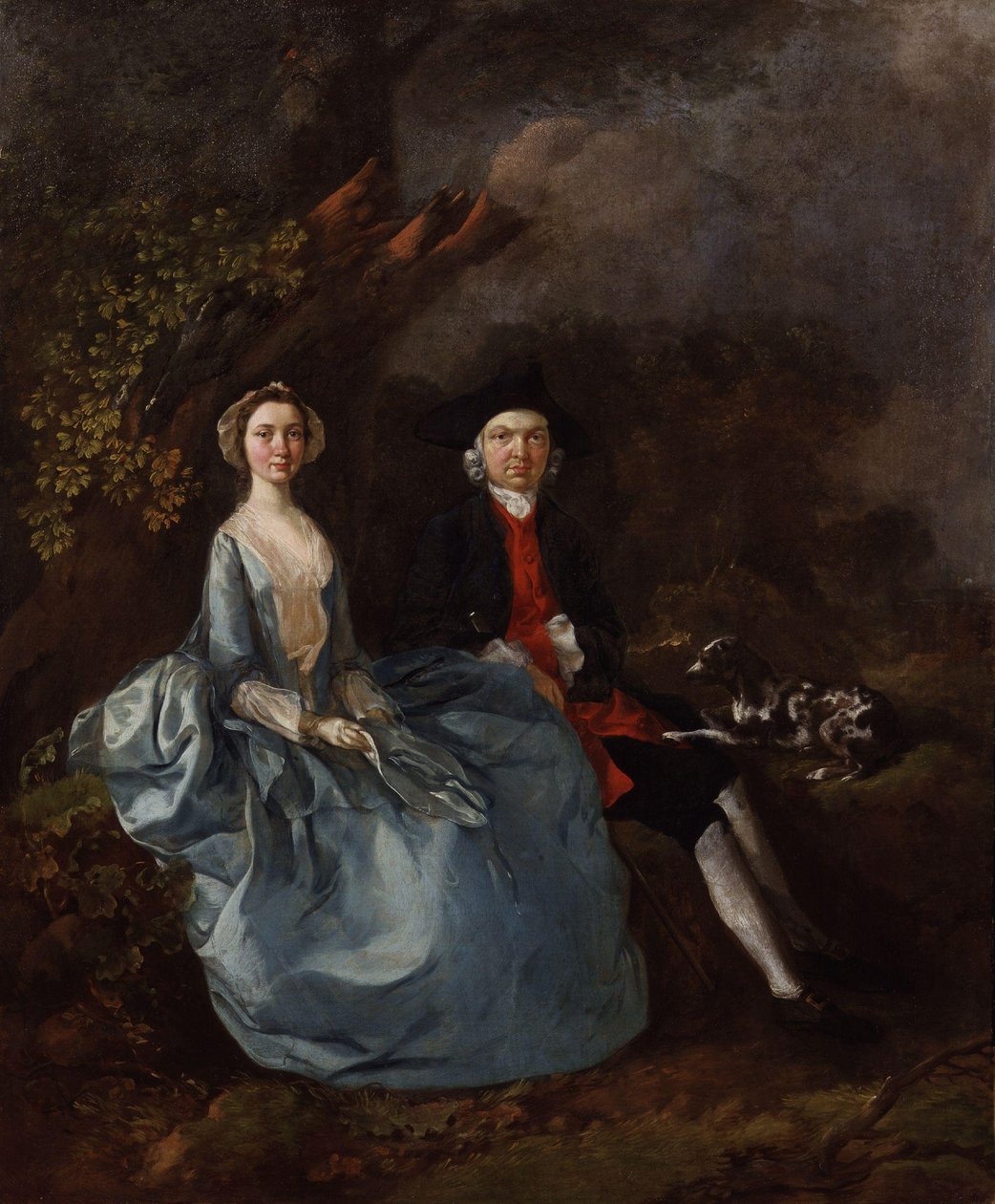 Sarah Kirby (szül. Bull); (John) Joshua Kirby alkotó: Thomas Gainsborough