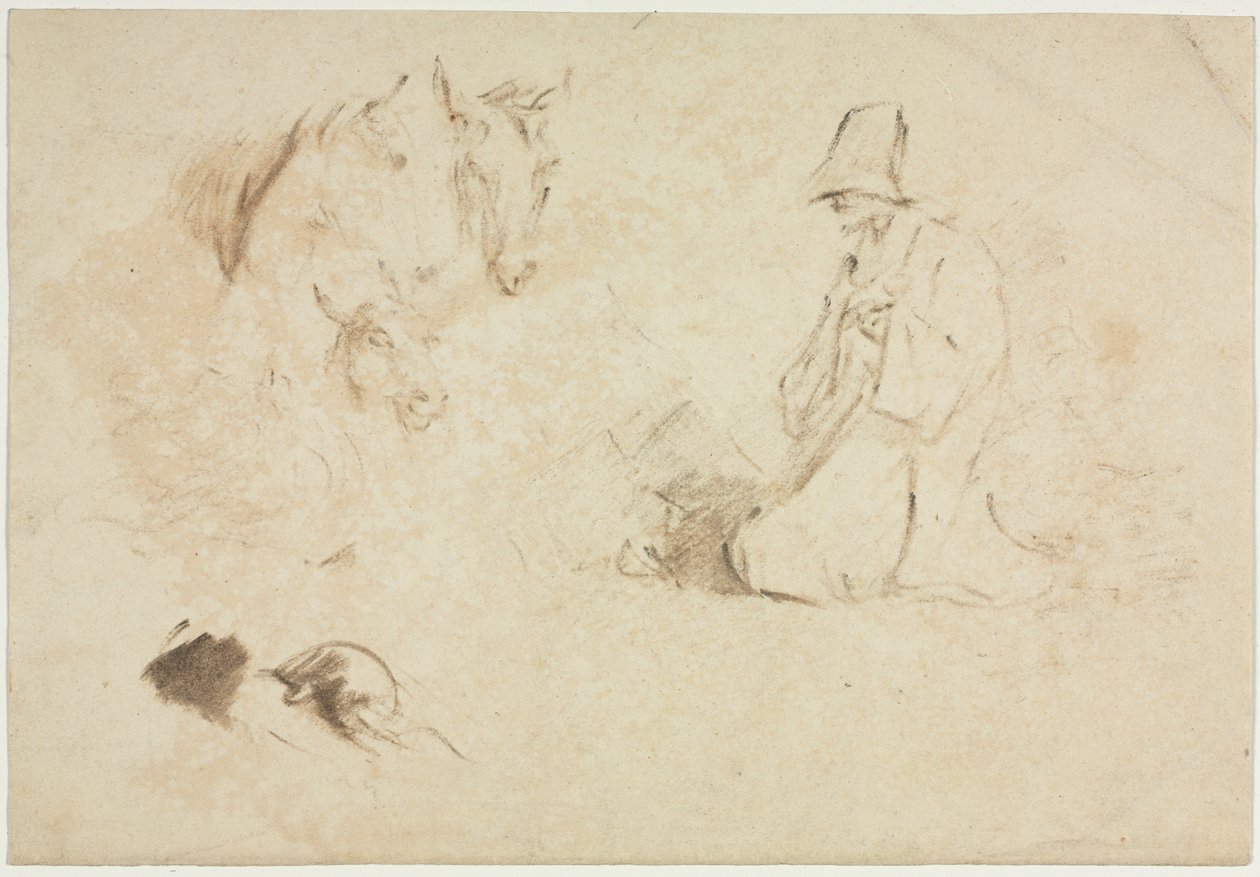 Vázlatok: figurák és állatok alkotó: Thomas Gainsborough